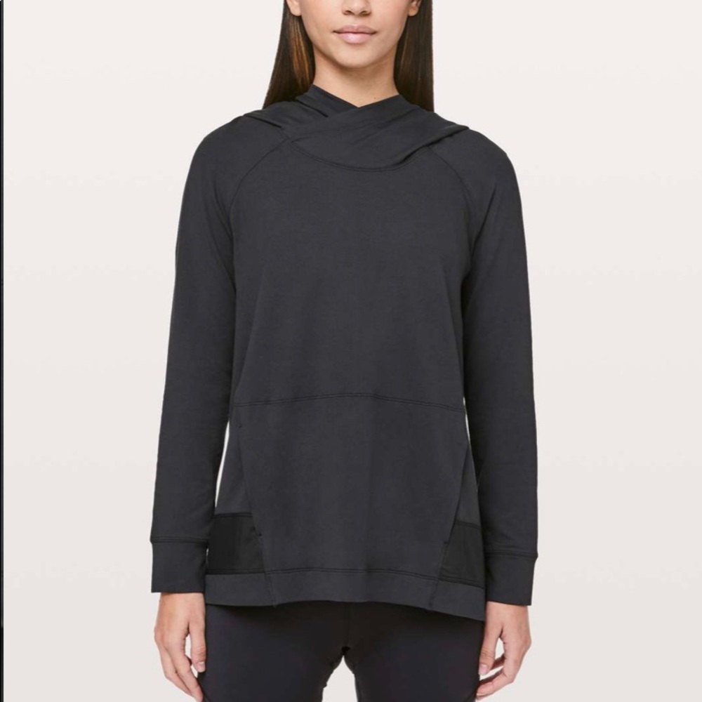 Lululemon Starting Place Black Hoodie Sweatshirt